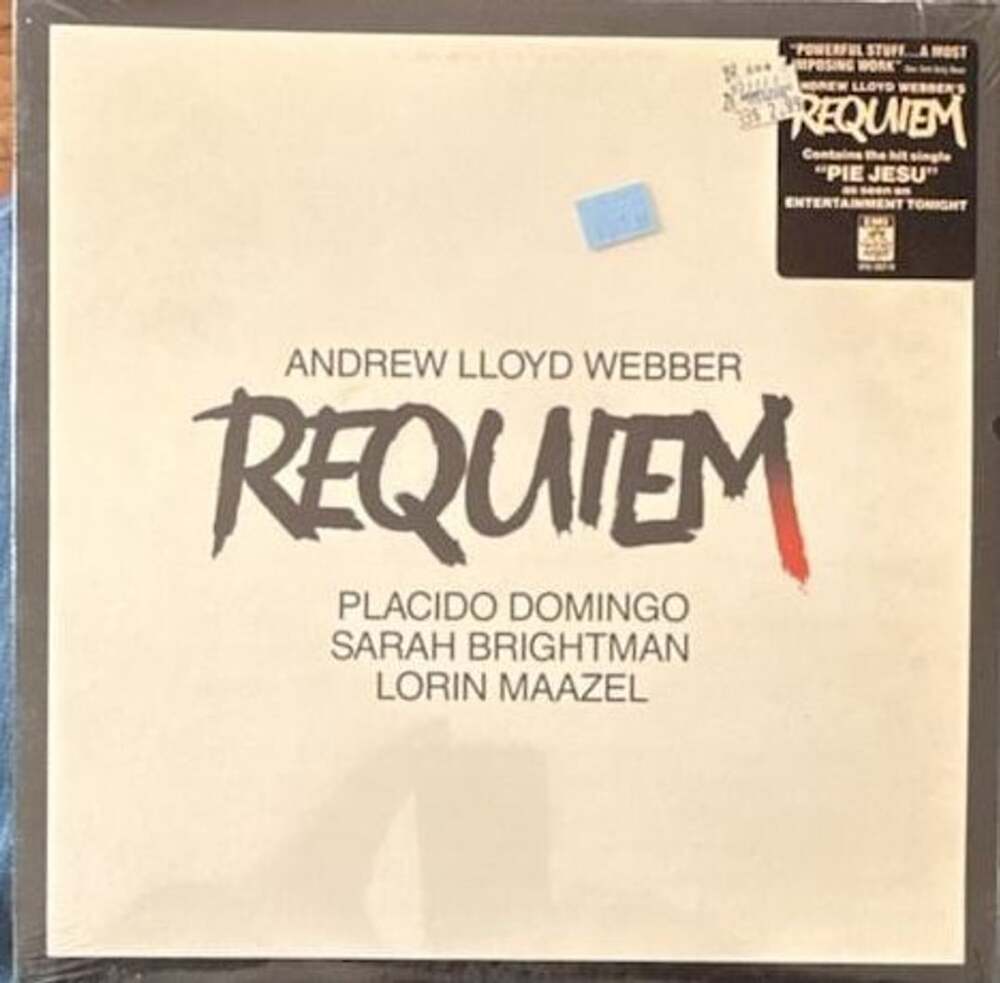M/NM: PROMO COPY Andrew Lloyd Webber Requiem Vinyl LP Album
